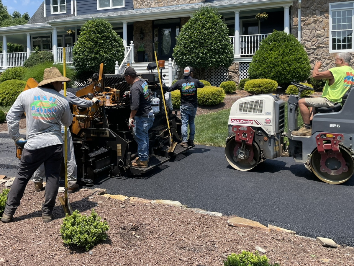 driveway paving contractor in vienna va